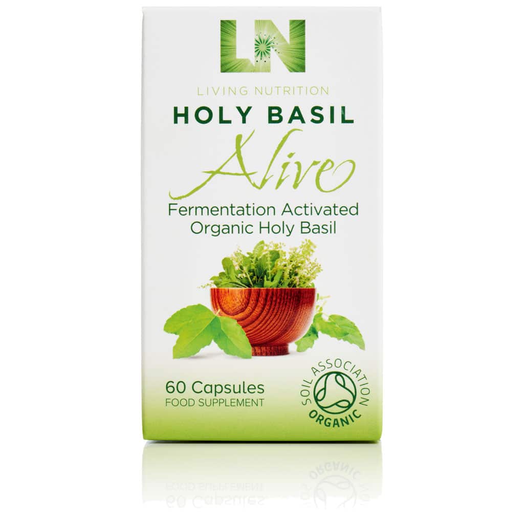 Living Nutrition Holy Basil Alive Capsules 60 Stuks Vitaa Nl